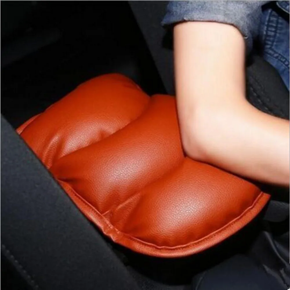 Car Armrests Cover Pad PU Leather Central Armrest Console Box Protective Mat Cushion for ranger rover/audi | Автомобили и