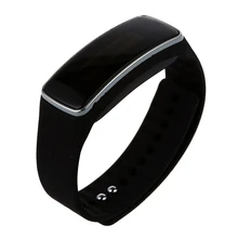 Смарт Bluetooth наручные часы беспроводные Часы Браслет-ЖК-дисплей Синхронизация звонков, SMS, музыка, часы Alam, Шагомер Секундомер и Ca