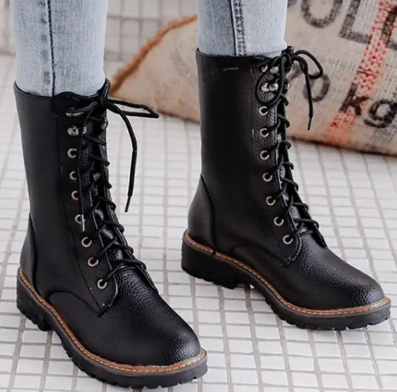 Женская обувь Chaussure Женские туфли гладиаторы на шнуровке Zapatos Mujer Sapato Ботинки до