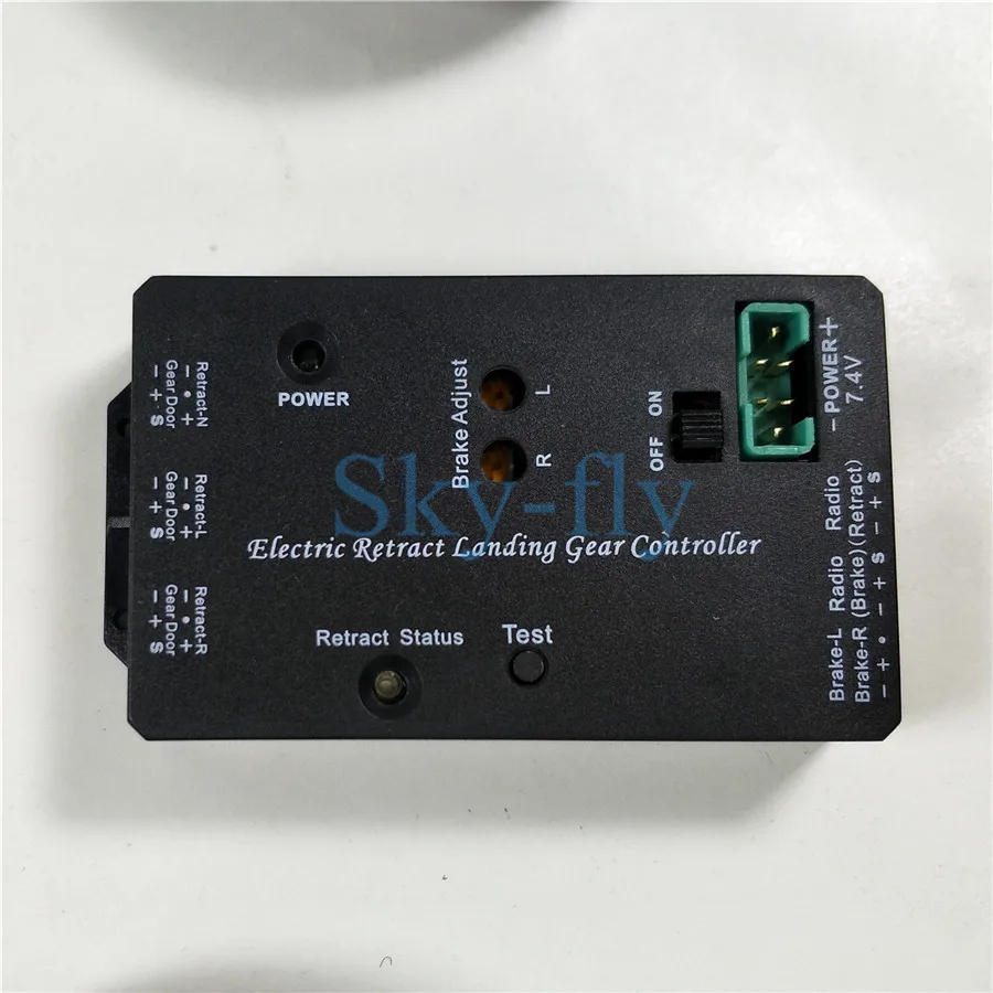 1 компл. cys-r2290 Электрический втягивает Шасси с колесом контроллер плиты Тормозные системы для Fly Вес 12-13 кг
