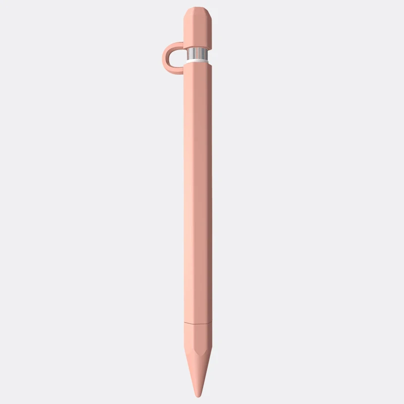 Jisoncase пенал для Apple Pencil модный силиконовый чехол Мягкий защитный чехол для Apple Pencil анти-потеря чехол