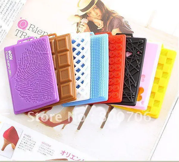 HOT Fashion Creative SIlicone Card Holder Name Card Case