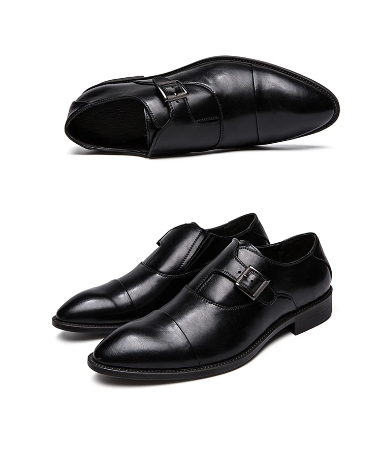 ZIMNIE/Мужские модельные туфли деловая обувь для работы мягкая мужская обувь из натуральной кожи с острым носком, мужские оксфорды на плоской подошве, размеры 38-47