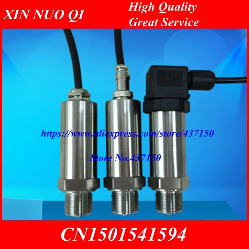 waterproof pressure transmitter aviation plug pressure sensor with