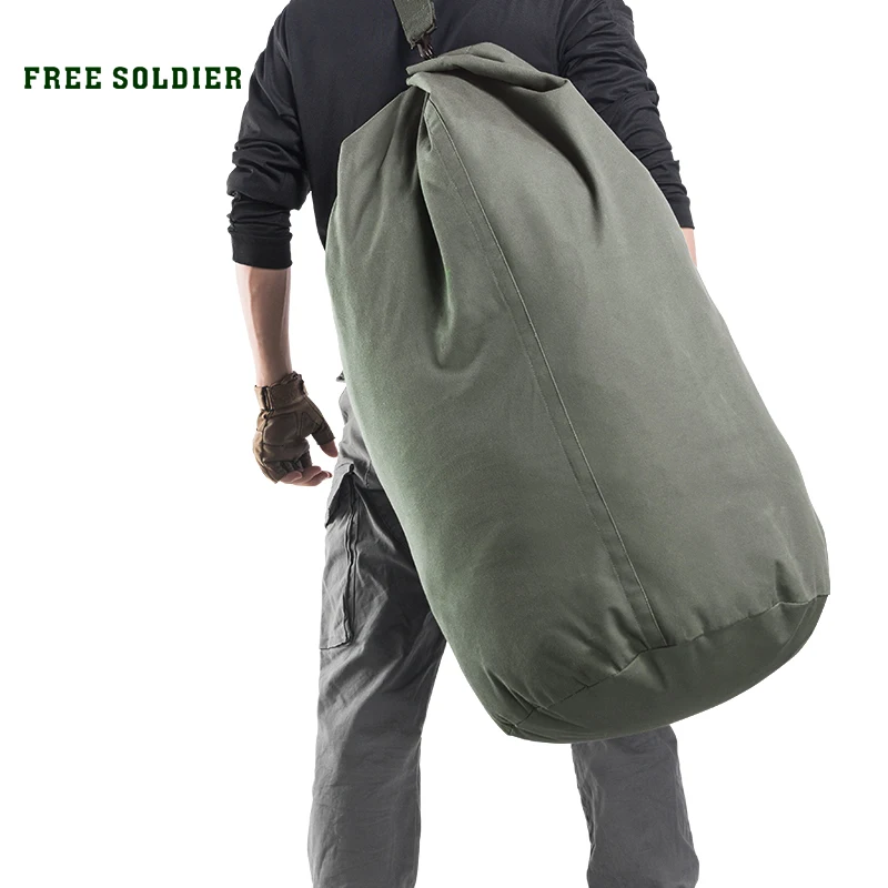 

FREE SOLDIER outdoor sports tactical 100L large capacity Men backpack for camping ,hiking Collapsible bag