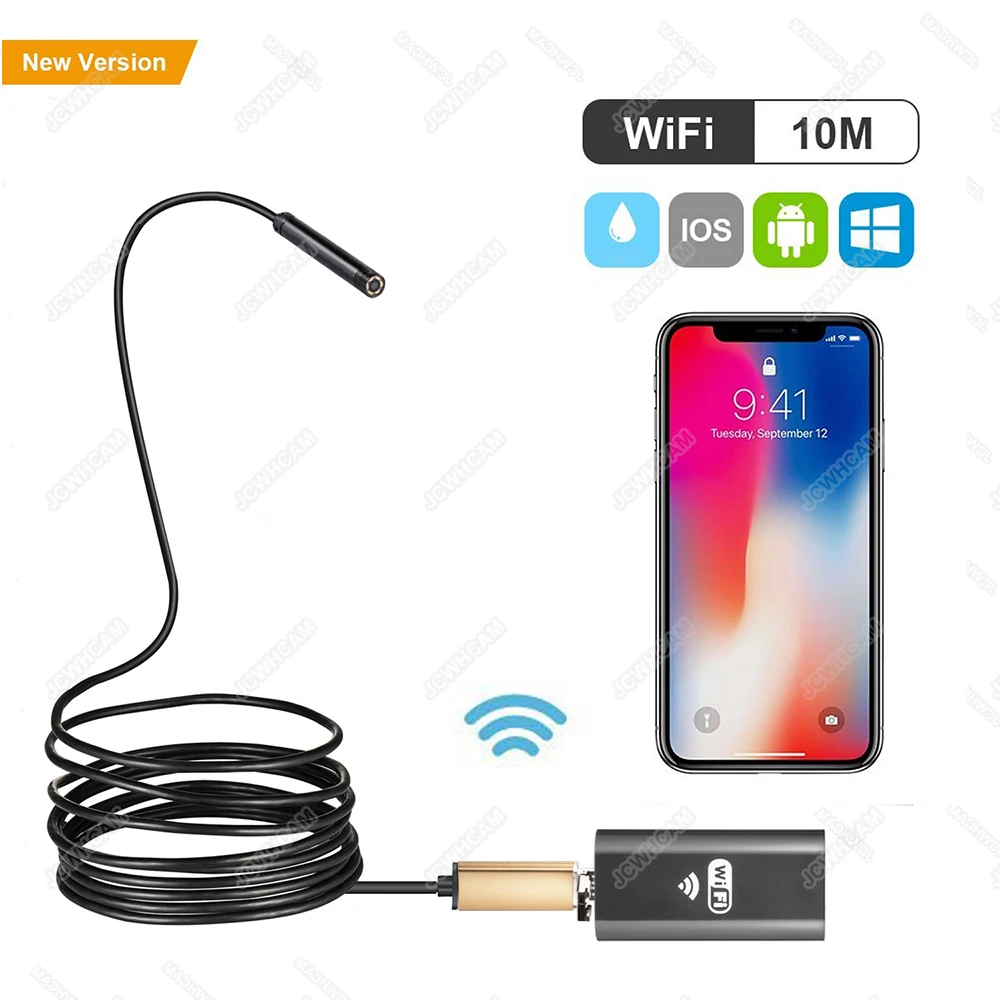 Golden 1M 2M 5M 2MP 720P USB Endoscope Camera HD IP67 Tube Endoscope