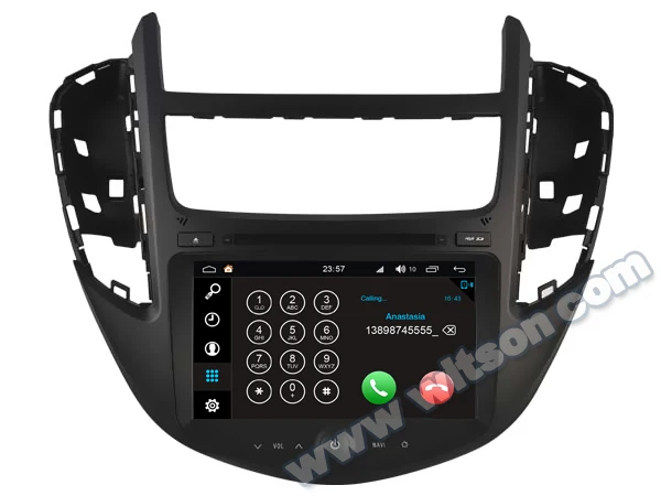 Top 8" Android 8.0 Oreo OS Car DVD GPS Radio for Chevrolet Trax 2013-2017 & Chevrolet Tracker 2013-2017 & Holden Trax 2013-2017 0