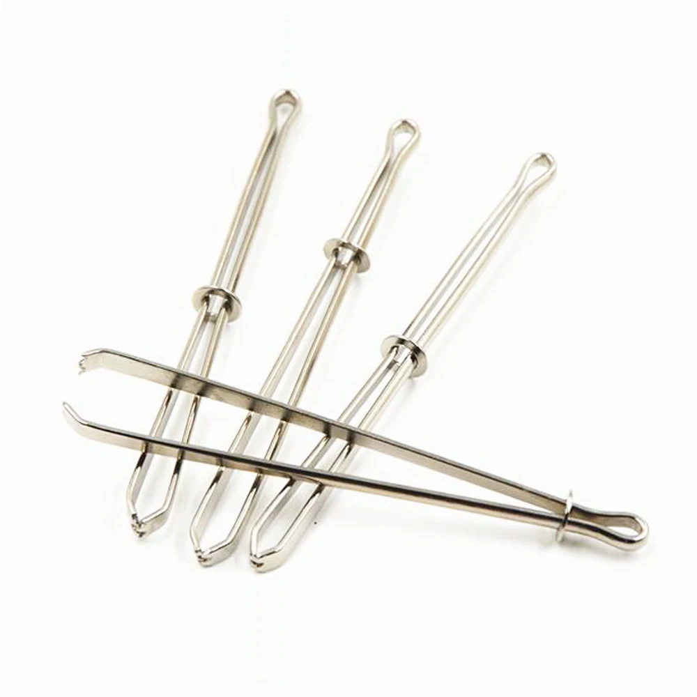 5pcs/pack Metal Elastic Threaders Wear Elastic Band Tool DIY Sewing