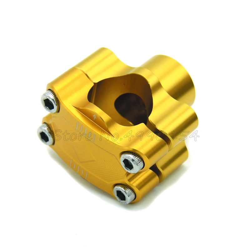 Сплав с ЧПУ 7/8 &quotдо 11/8&quot 28 мм Жир Бар Руль Riser зажимы Taper руль ATV мотоцикл велосипед