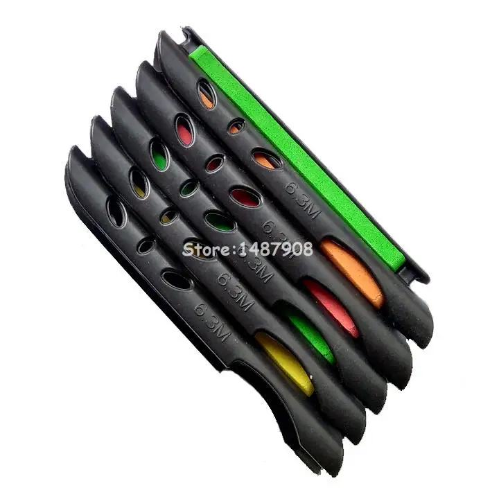 

SAMSFX 5pcs Coiling Plate Winding Board Line Holder Rod Hand Convenient Line Roller Pole Bite Holder Fishing Tackle Box Tool
