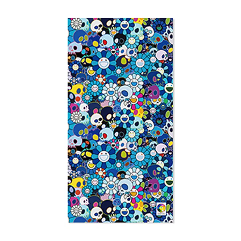 

Sunflower Takashi Murakami Creative Washcloth OriginalFake Running A Fitness Absorbent Towels Collection Morden Toy M732