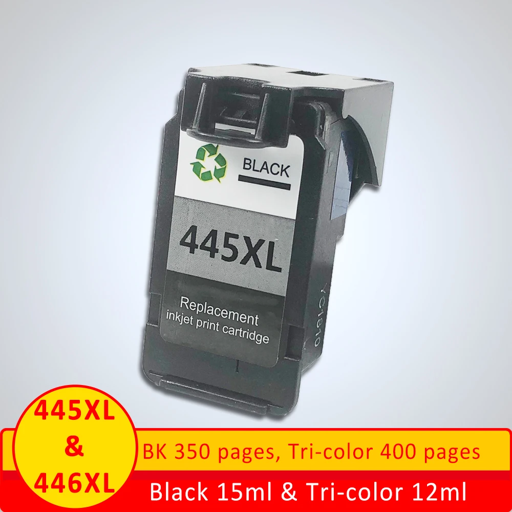 

XiangYu pg-445 PG 445 XL Ink Cartridge Replacement For Canon PG 445 PG-445 PG-445XL Compatible for MX494 MG 2440 2540 2940 IP445