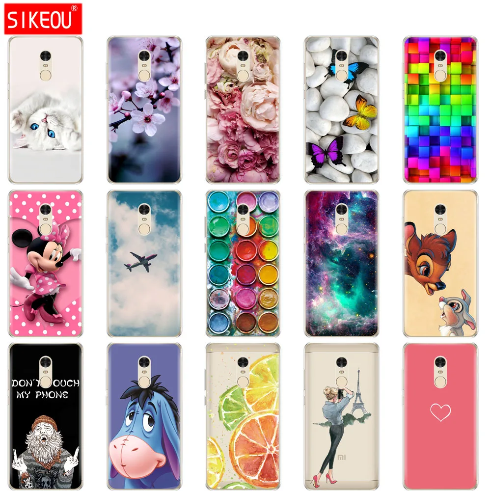 Silicone Case for Xiaomi redmi 5 plus redmi 4x note 4 4X 5A prime redmi note 5 pro global case xiomi phone cover bag funda