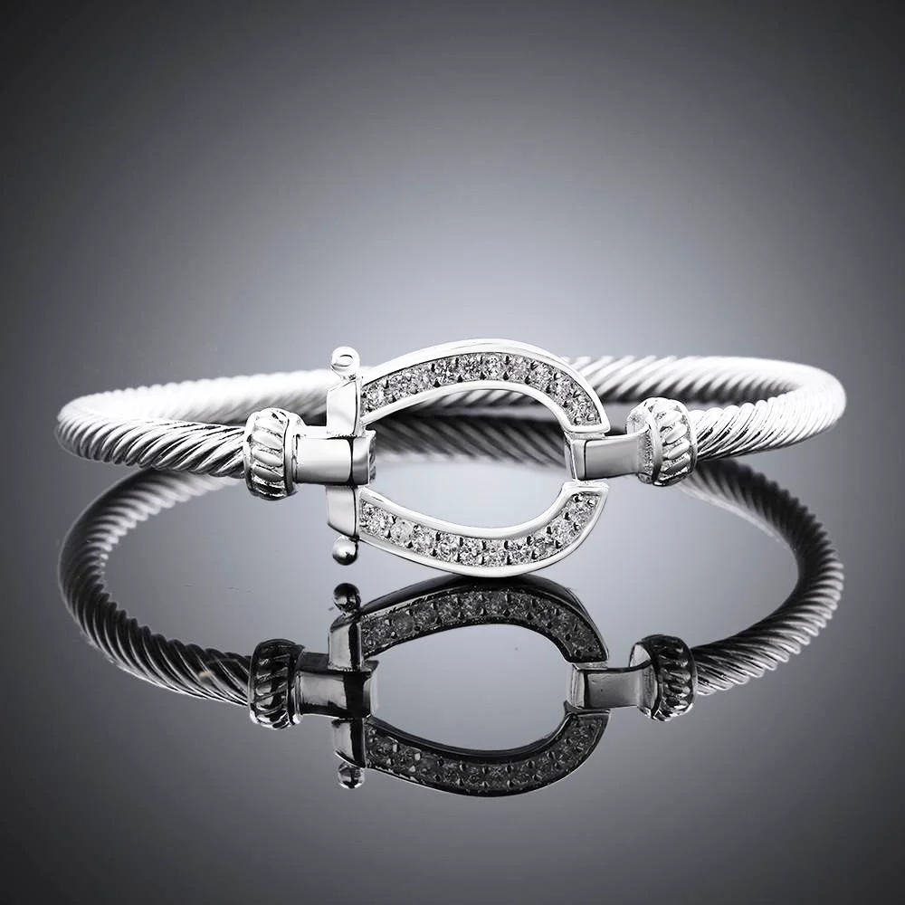 

CJZBLXSL00141 Horseshoe Bangle