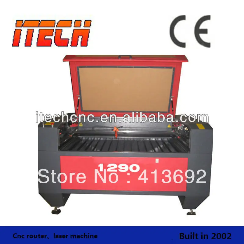 Acrylic laser cutting machine 1290/hobby CNC laser cutter/engraver1290