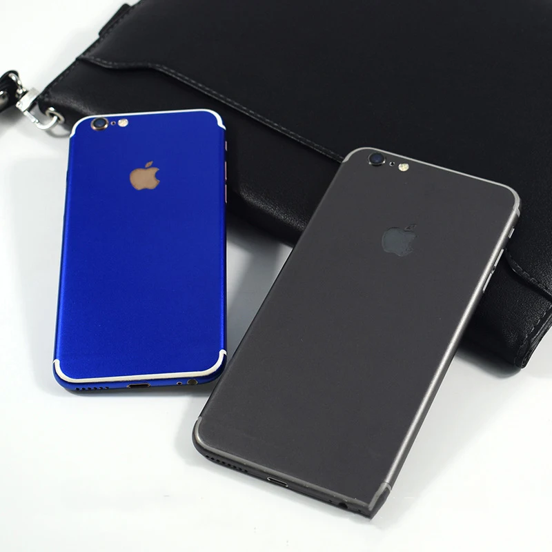 

Matte Change Color For iPhone 7 6s 6 Plus Mobile Phone Decorative Protector iPhone7 Back Film Protective Stickers AE Saver SHIP