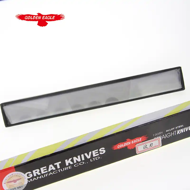 Golden Eagle Brand Special Alloy Steel Straight Knife Wave