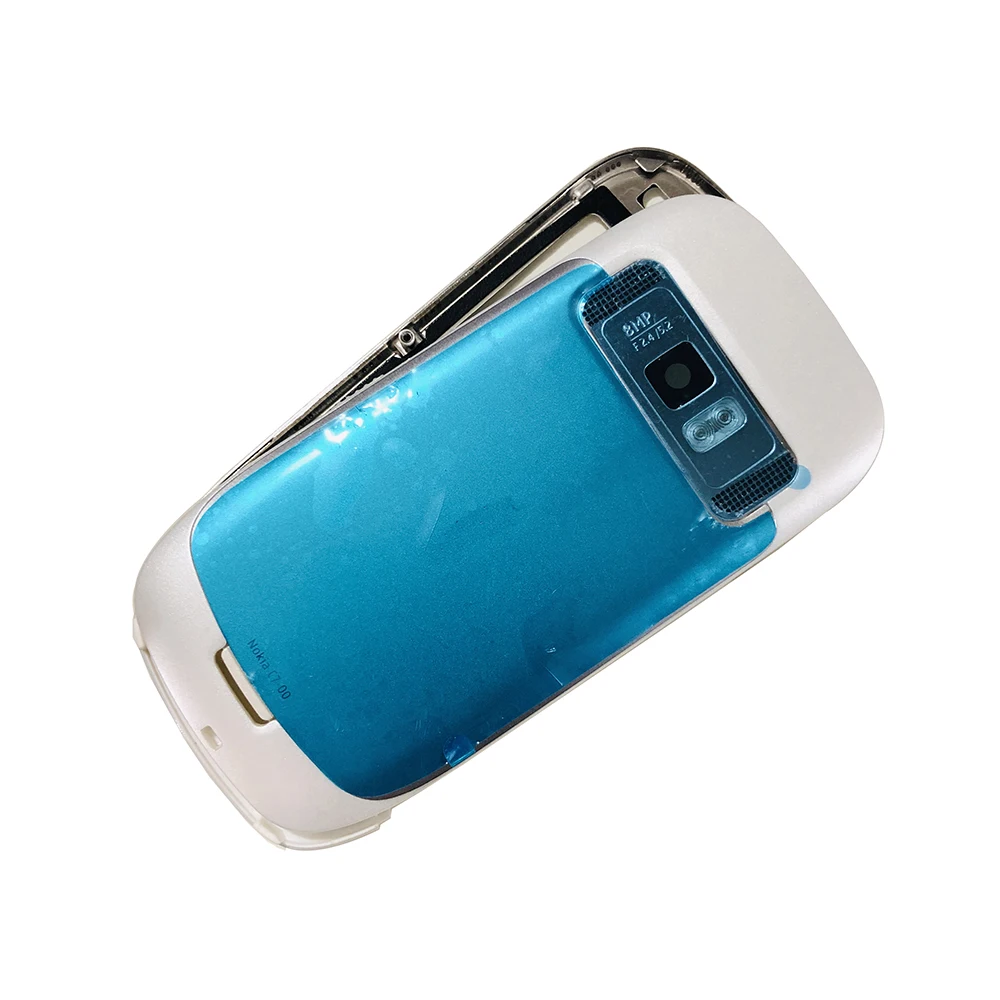  Complete front cover C7 keyboard for Nokia C7-00 battery back cover High quality housing+Keypad