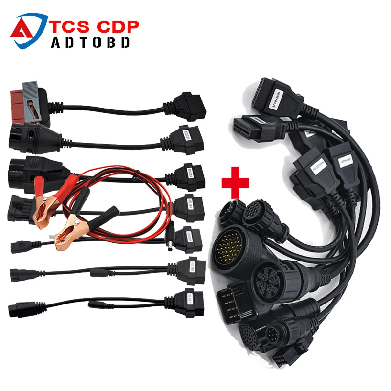 8pcs/a lot Trucks and cars Cables For TCS CDP pro Truck OBD2 OBDII Diagnostic tool Connect cable | Автомобили и мотоциклы