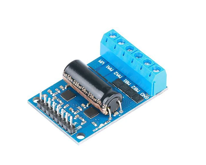 

MD02 Motor driver 17A dual motor drive module wide voltage input current detection super L298NBTS7971 Freescale Smart Car
