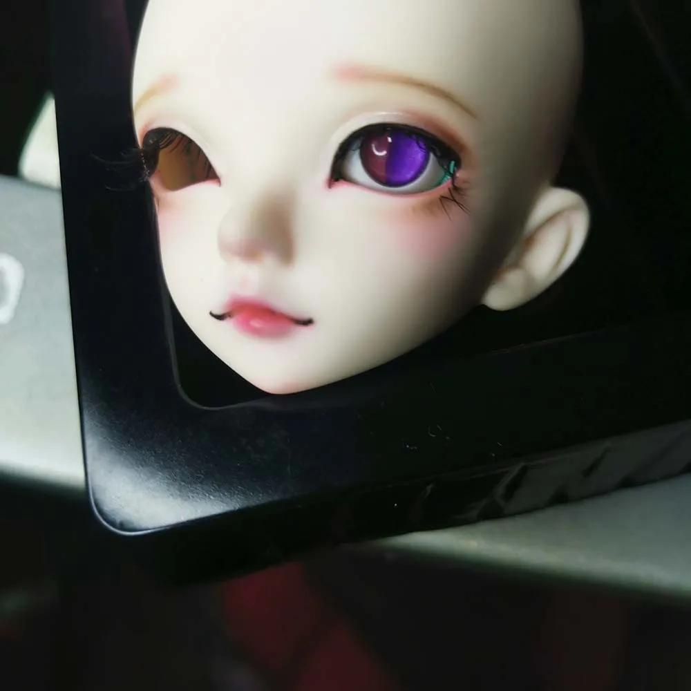 BJD глаза розовый и синий цвет металла глаза 1/4 1/3 1/6 1/8 BJD SD MSD аксессуары для куклы 10 мм 12 мм 14 мм 20 мм краски iplastic BJD кукла