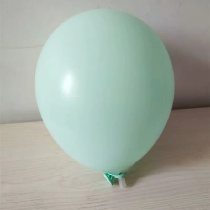 

Macaron balloons 50pcs/lot12 inch thick latex green balloon inflatable wedding air ballon baby birthday party decoration boy