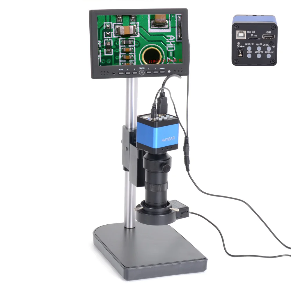 16MP HDMI USB   ̰ ī޶ 100X  C-Ʈ  7 PCB  HDMI LCD  ׷ ĵ