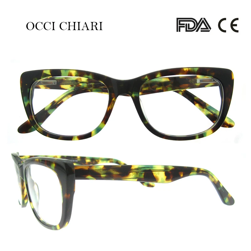 OCCI CHIARI итальянские дизайнерские высококачественные очки подарок ручной работы