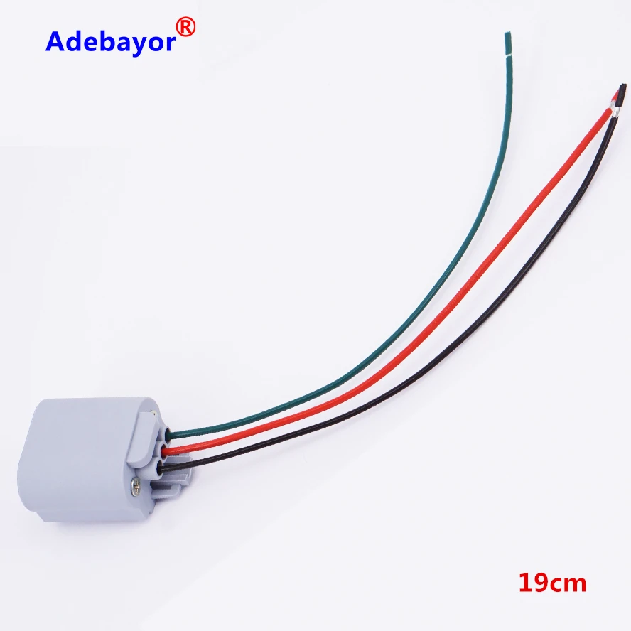 Free Shipping 1 Pcs New 9008 H13 Headlight Extension Socket Connector