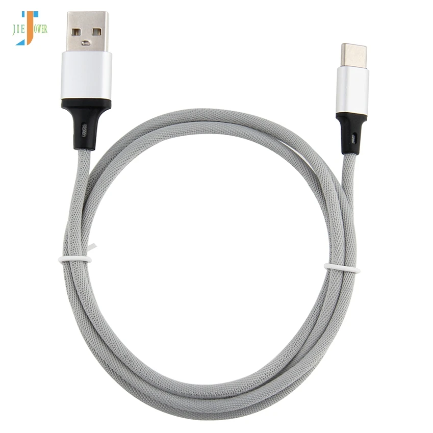 Micro Usb type C кабель для зарядного устройства для Iphone XR чистый цвет ткань Usb-C зарядный провод шнур для huawei Honor 8A Pro htc 1000 шт./партия