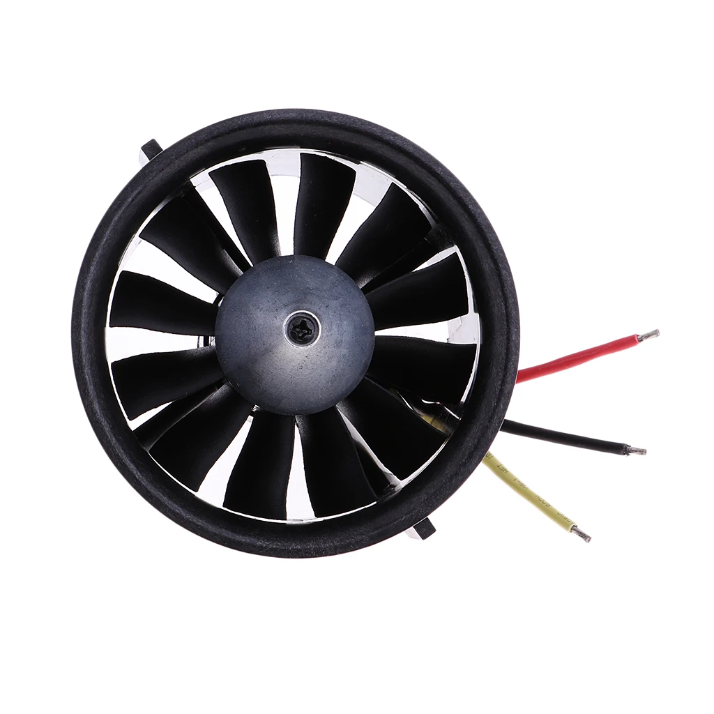 QF2827 2600KV Brushless Motor 70mm Ducted Fan for RC EDF Jet Aircraft Planes