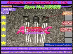 Aoweziic 2018 + 100% новая импортная оригинальная LM35DZ LM35 К-92 точность температура по Цельсию Сенсор