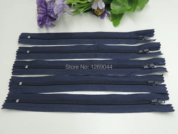 

100 pcs Navy Color 30 cm Nylon Coil Zippers Tailor Garment Accessories Sewing Tools 12 Inch