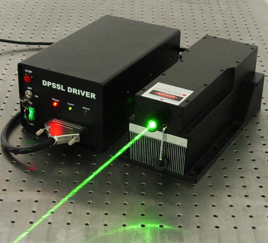CNI 532nm 10 Вт зеленый лазер для лазерное шоу