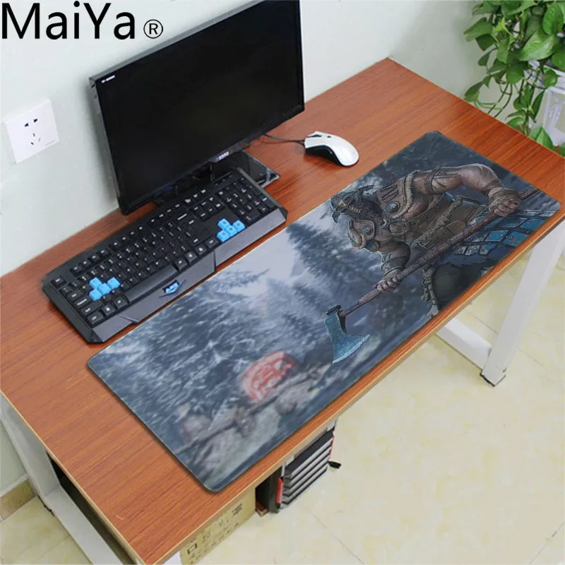 LockEdge 30x80cm MaiYa нескользящий ПК для Honor Большой Коврик Для Мыши Компьютерный коврик прочный резиновый коврик для мыши коврик - Цвет: LockEdge 30x80cm