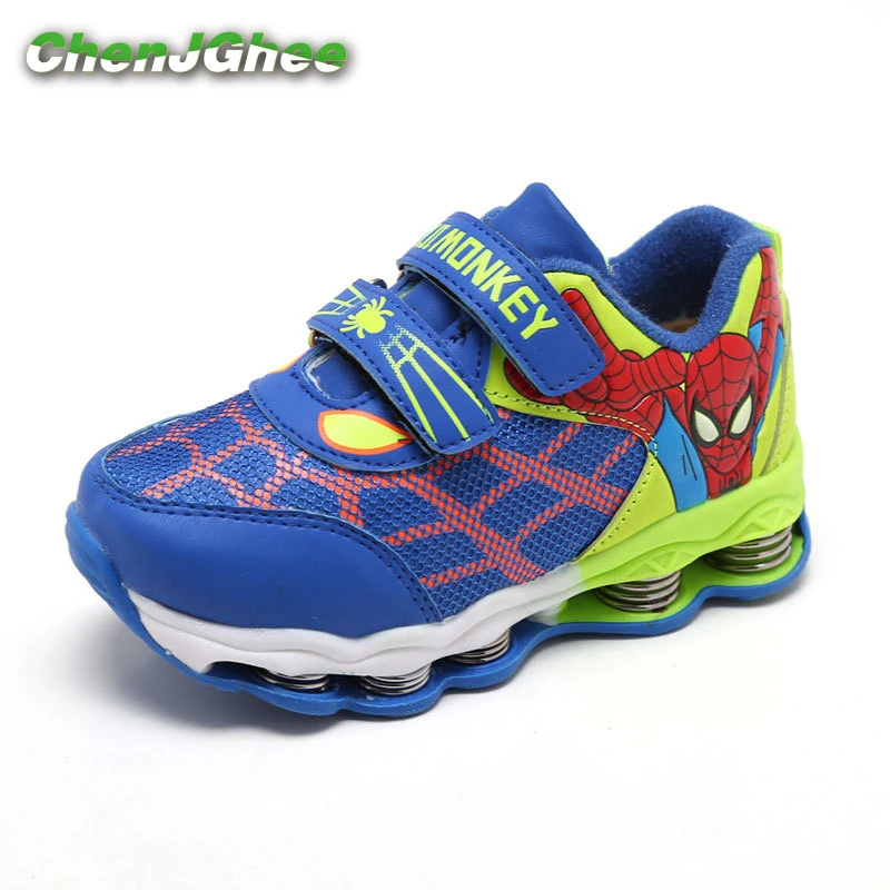 Spiderman Shoes for Kids - Fashionable Boys Sneakers with Soft Sports Running Design and Spring Breathable Material image 3