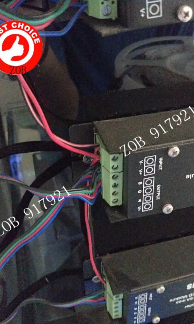 3 канальный * 5A высокомощный декодер DMX512 контроллер CT305R для потолочной лампы RGB