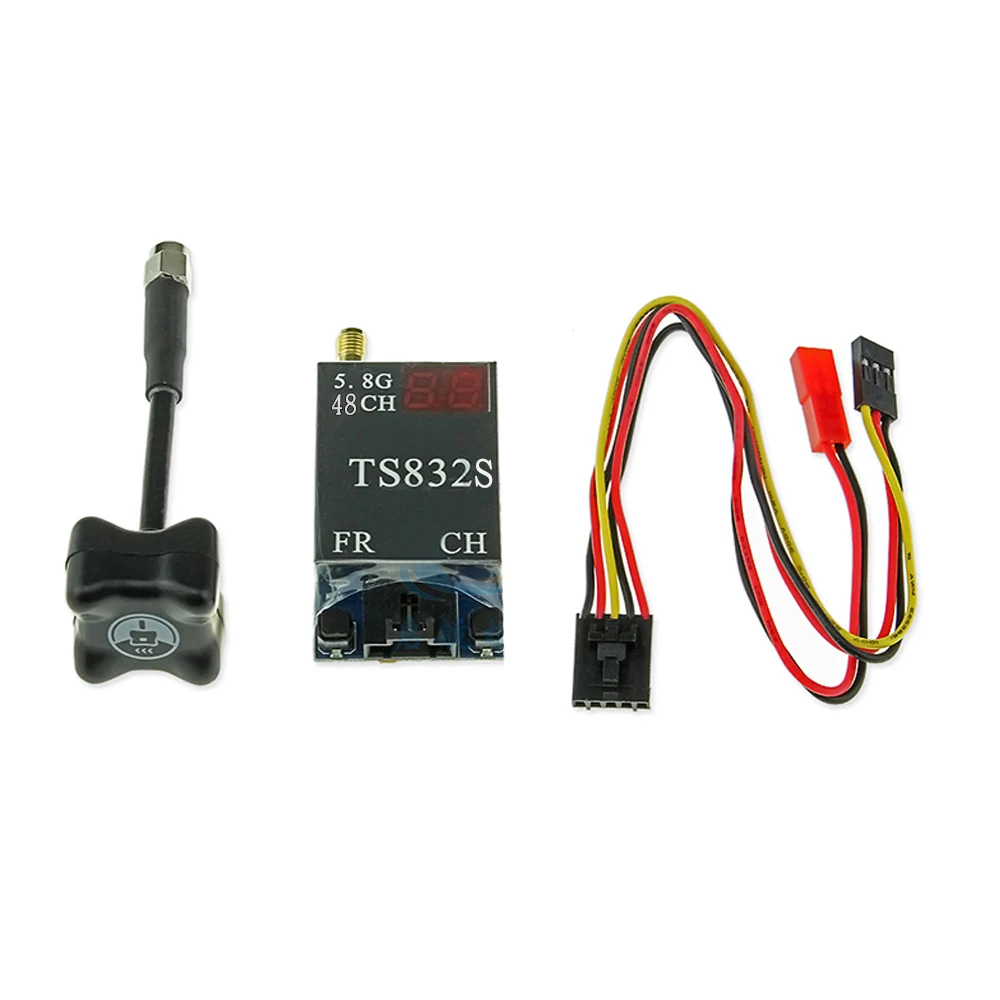 

Original BlackSheep TPV TBS VAS 5.8GHz Circular Polarized Triumph Antenna with TS832 5.8G 600mw Wireless Audio/Video Transmitter