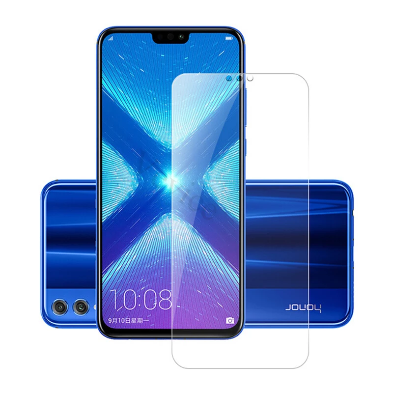 

9H Tempered Glass For Huawei Honor 8X Max 8C 10 9 8 Lite Mate 20 X P20 Lite Pro Y9 2018 Film Glass With White Side Repair Glue