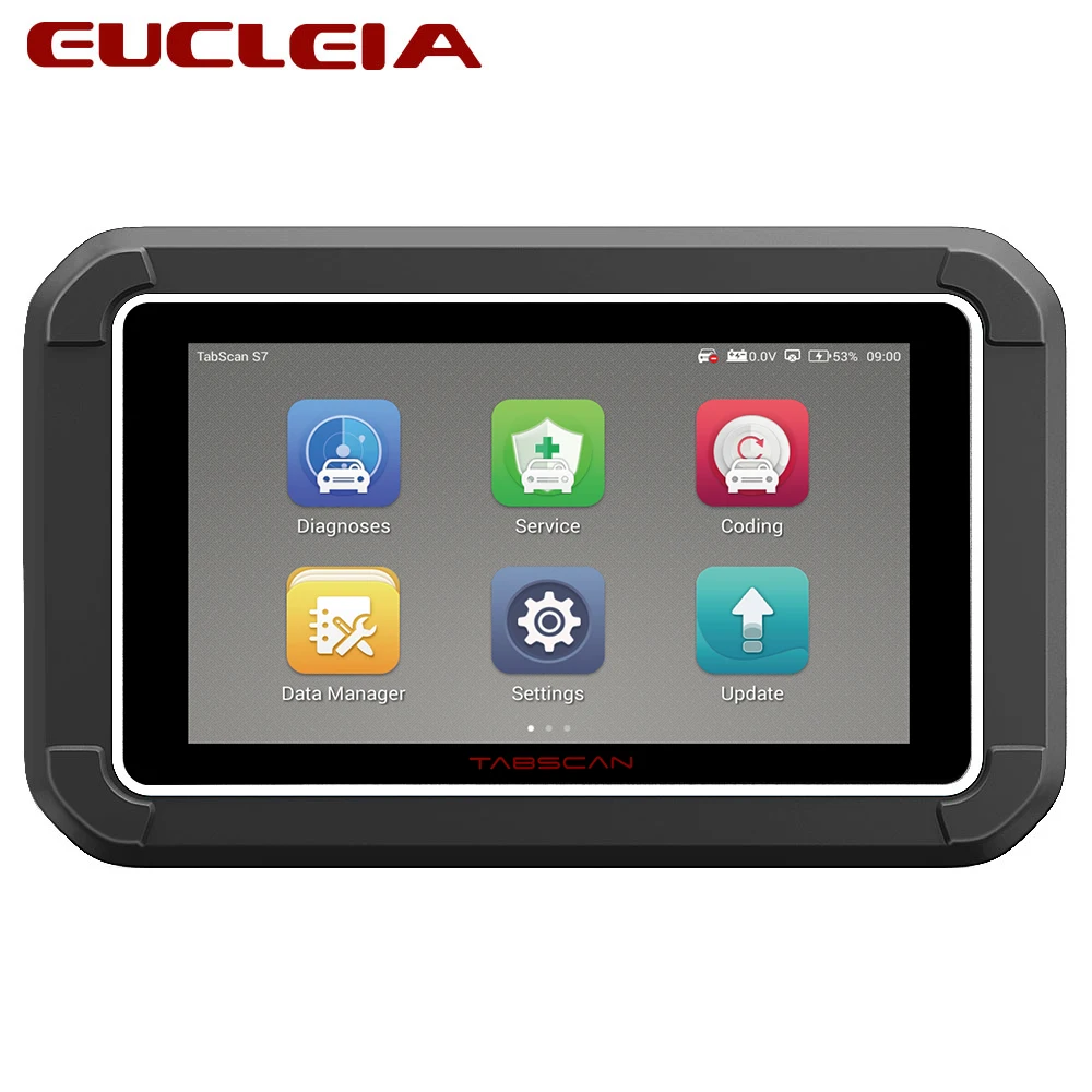 Автомобильный сканер EUCLEIA S7C OBD2 все системы ABS EPB SAS DPF обслуживание масла сброс ODB2