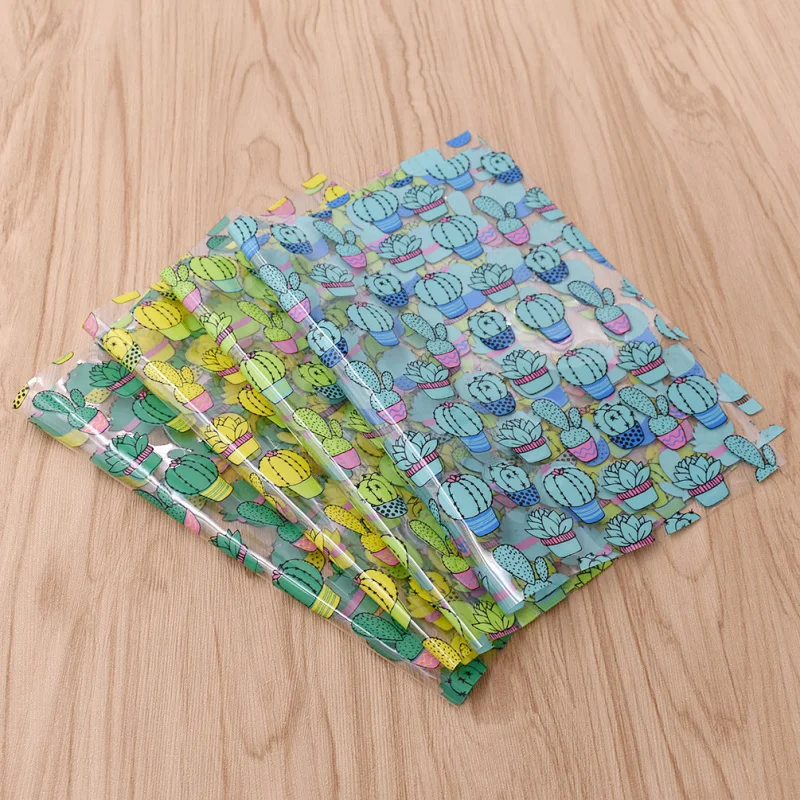 

Cactus Pattern Transparent A4 PVC Fabric For Handmade Sew-On Clothes Crafts Decoration Accessories For Children