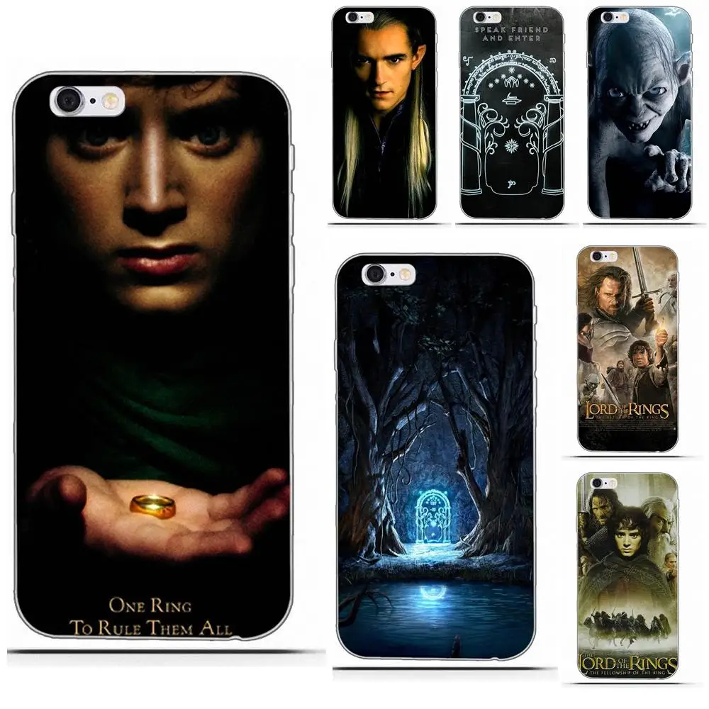 

Soft TPU Protective The Lord Of The Rings For Xiaomi Redmi Note 2 3 3S 4 4A 4X 5 5A 6 6A Pro Plus