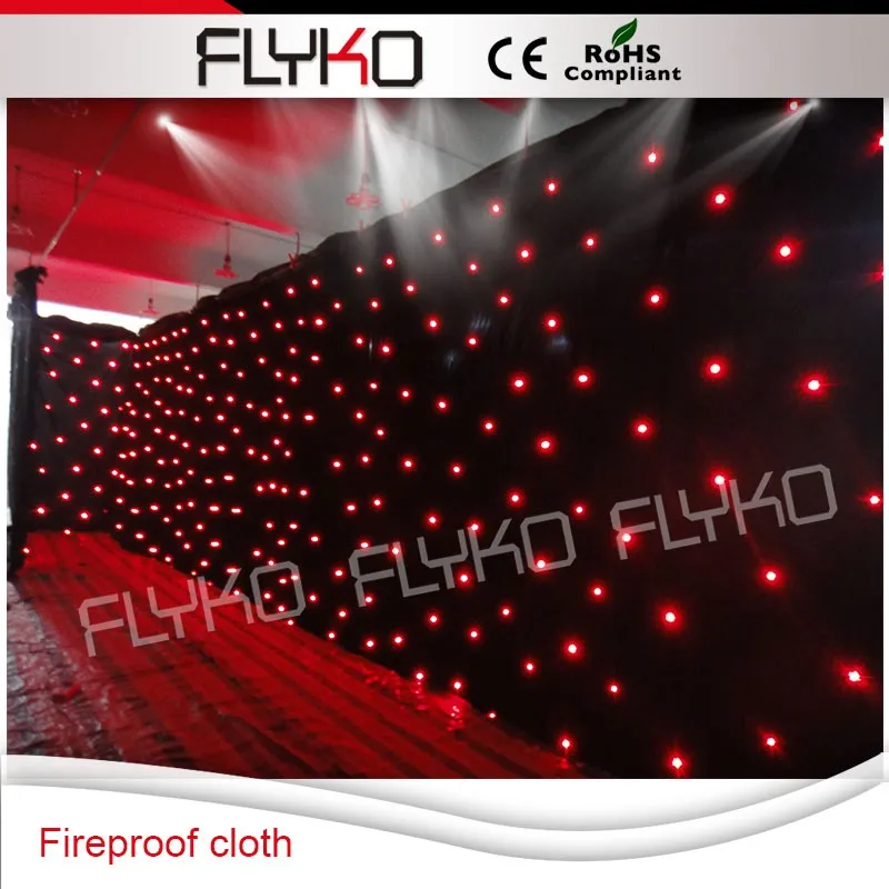 led curtain 17x4m 2