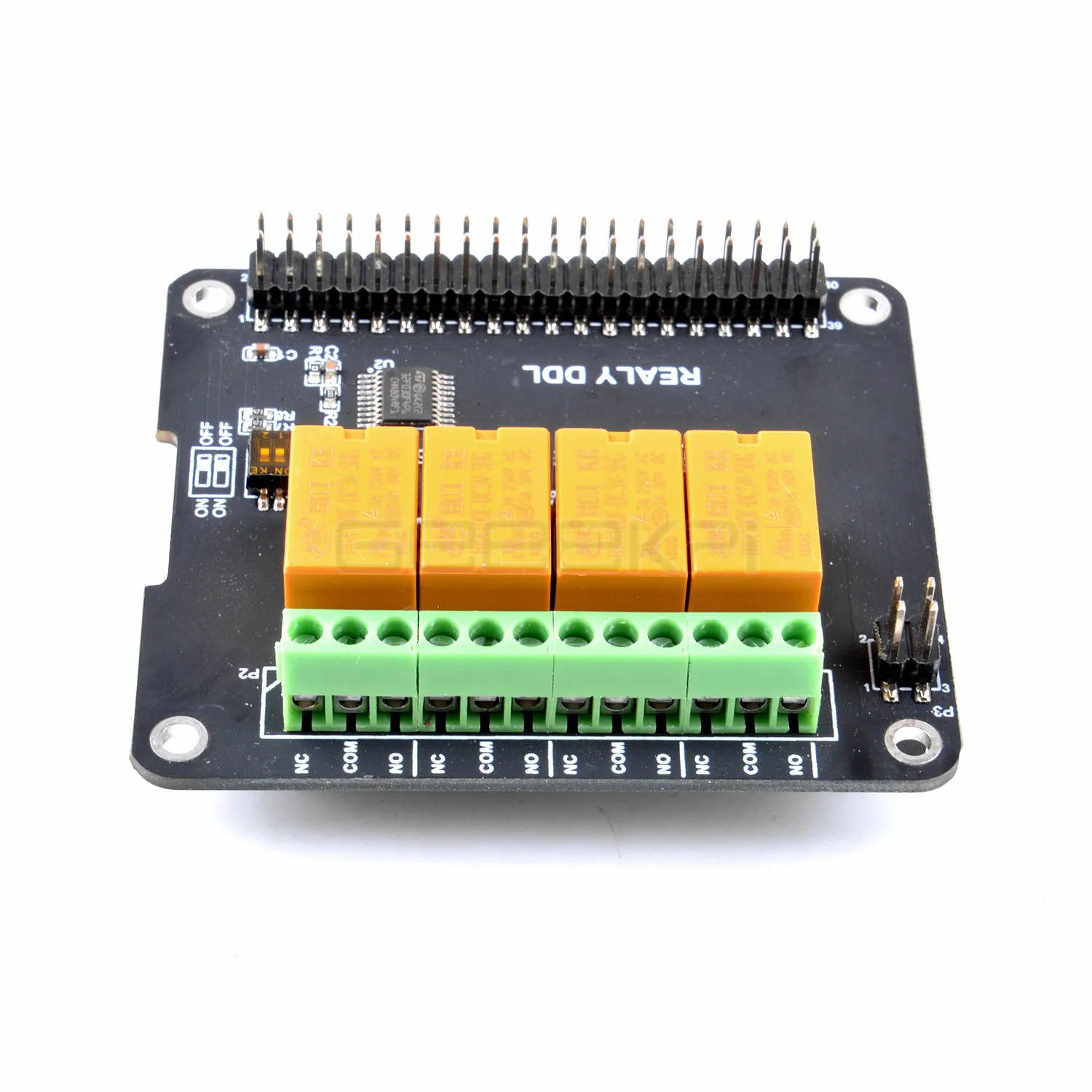 GeeekPi Original 4 Channel Relay Hat Board For Raspberry Pi 4B/ 3B+ (Plus) / 3B / 2B raspberry pi