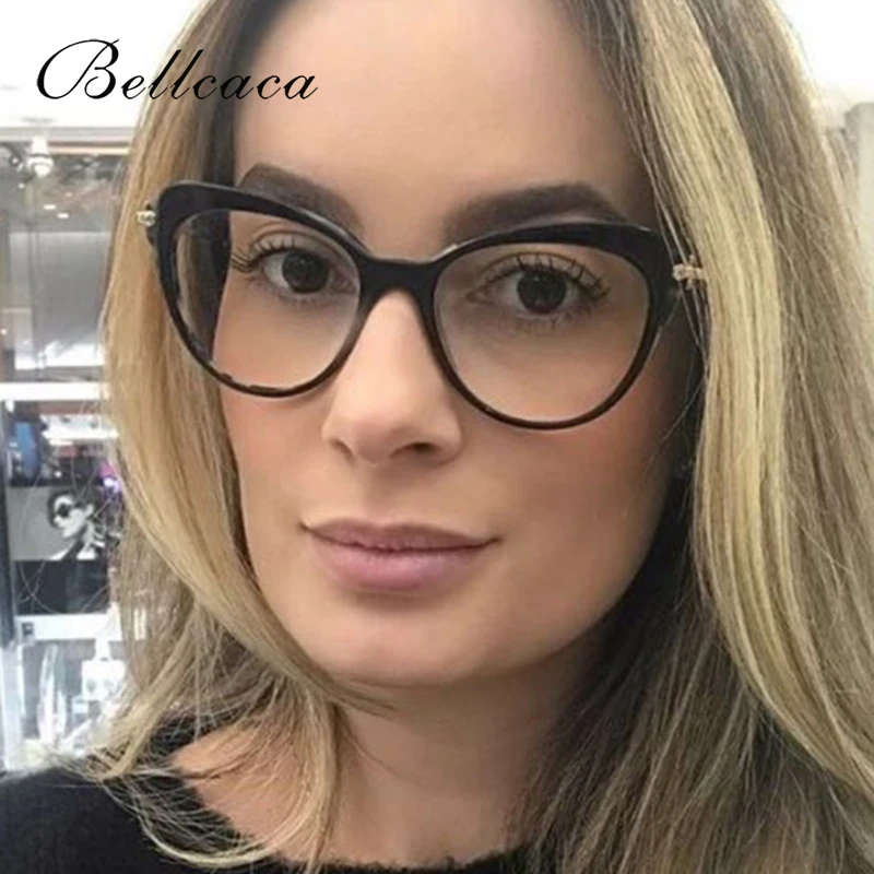 Bellcaca, оправа для очков, для женщин, близорукость, очки по рецепту, компьютерные, оптические, прозрачные линзы, оправа для очков, для женщин, BC691
