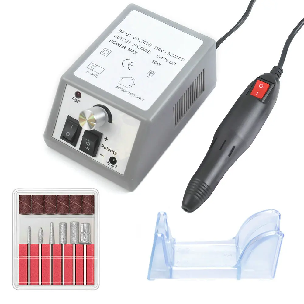  20000rpm Nail Drill Electric Manicure Machine Mill Cutters For Manicure Gel Cuticle Remover Drill F
