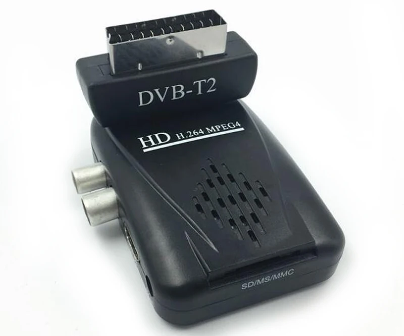 QS610 DVB-T DVB-T2 ТВ-тюнер приемник DVB T/T2 1080P HD цифровой Scart наземный спутниковый ТВ-приемник с дистанционным управлением DVBT2 MPEG4