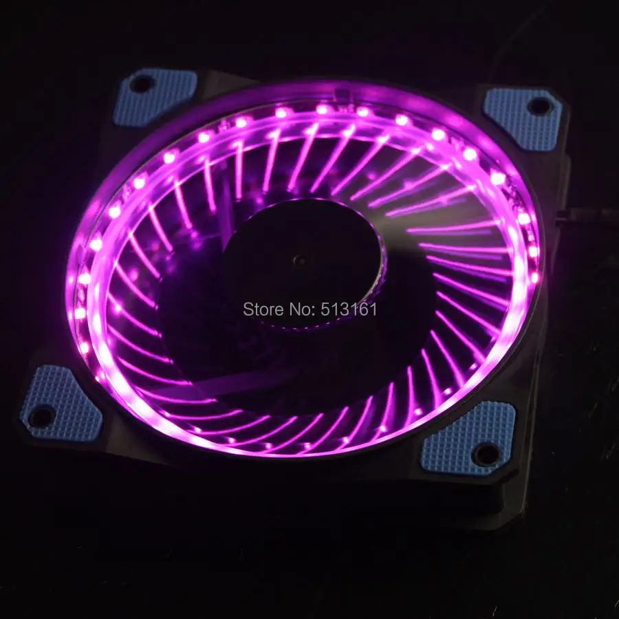 Purple Computer Case Fans 120mm 4
