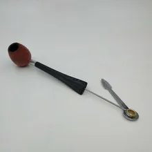 Удлиненная игла для пропуска сигар, портативный скребок для сигар, игла для бурения, прочная металлическая трубка для очистки табака, аксессуары для сигар