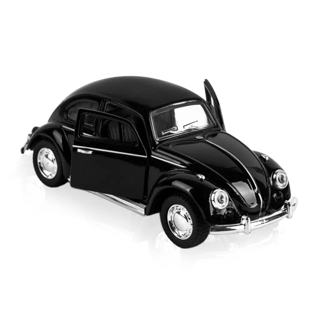 

Hot Model Toy 1/32 Scale Vintage Convertible Pull Back Collection Model Cars Alloy Metal Kids Toy Car With Flashing and Musical